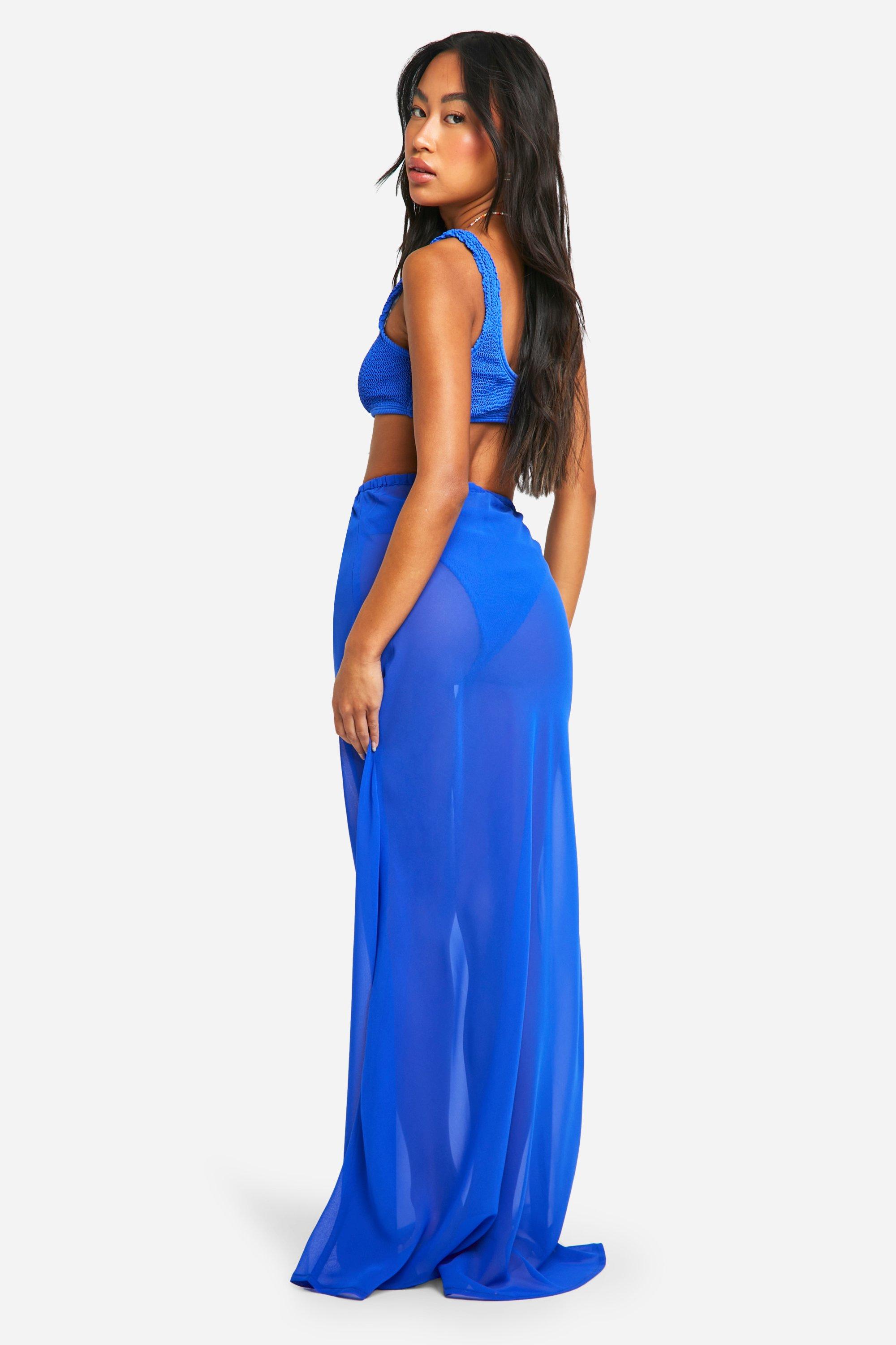 Maxi Beach Cover-up Skirt | boohoo USA